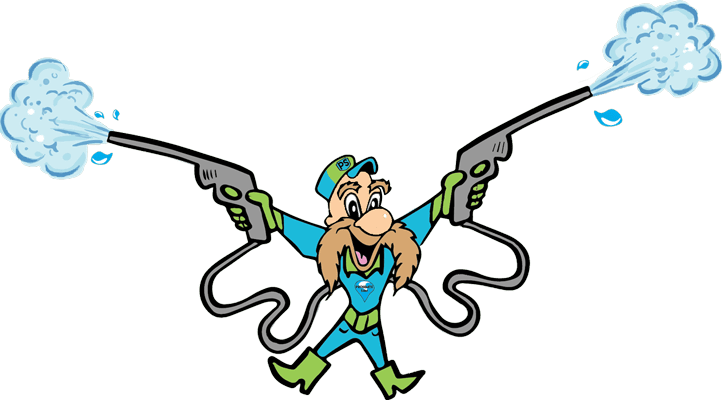Pressure Washing Clipart - Pressure Washing Cartoon (722x400)