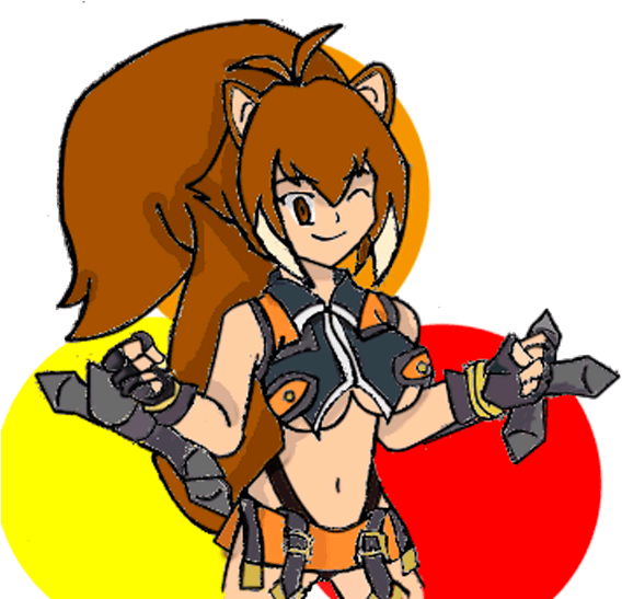 Dat Squirrel Girl By Mok - Squirrel Girl Anime Character (576x546)