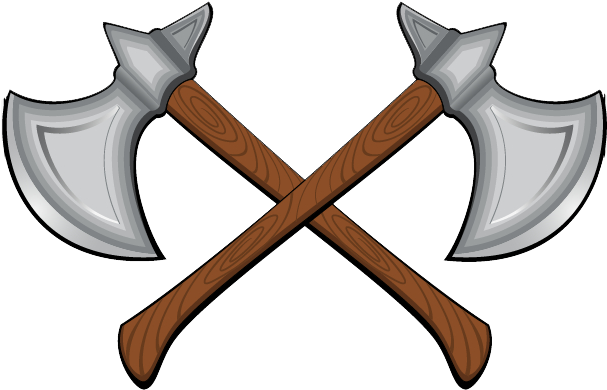 Jpg Free Stock Battle Clipart Double Axe - Viking Axe Clip Art (748x747)
