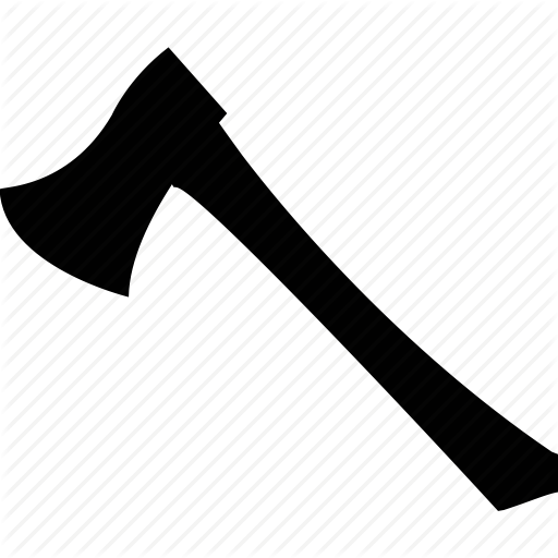 Clip Art Royalty Free Download Axe Clipart Tomahawks - Black And White Axe Clip Art (512x512)