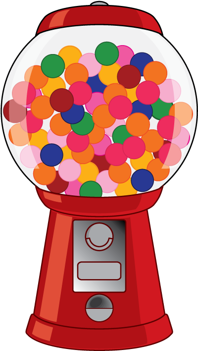 Gum Ball Rewards - Maquinas De Chicles Png (595x842)
