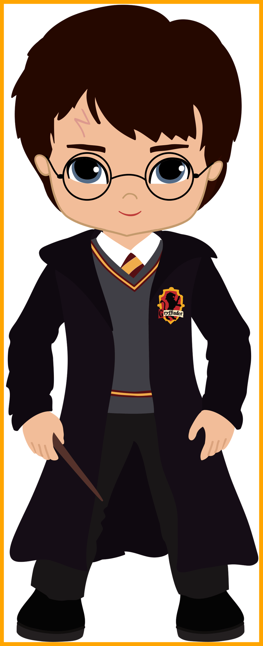 Crafts Clipart Transparent - Harry Potter Clipart (908x2225)