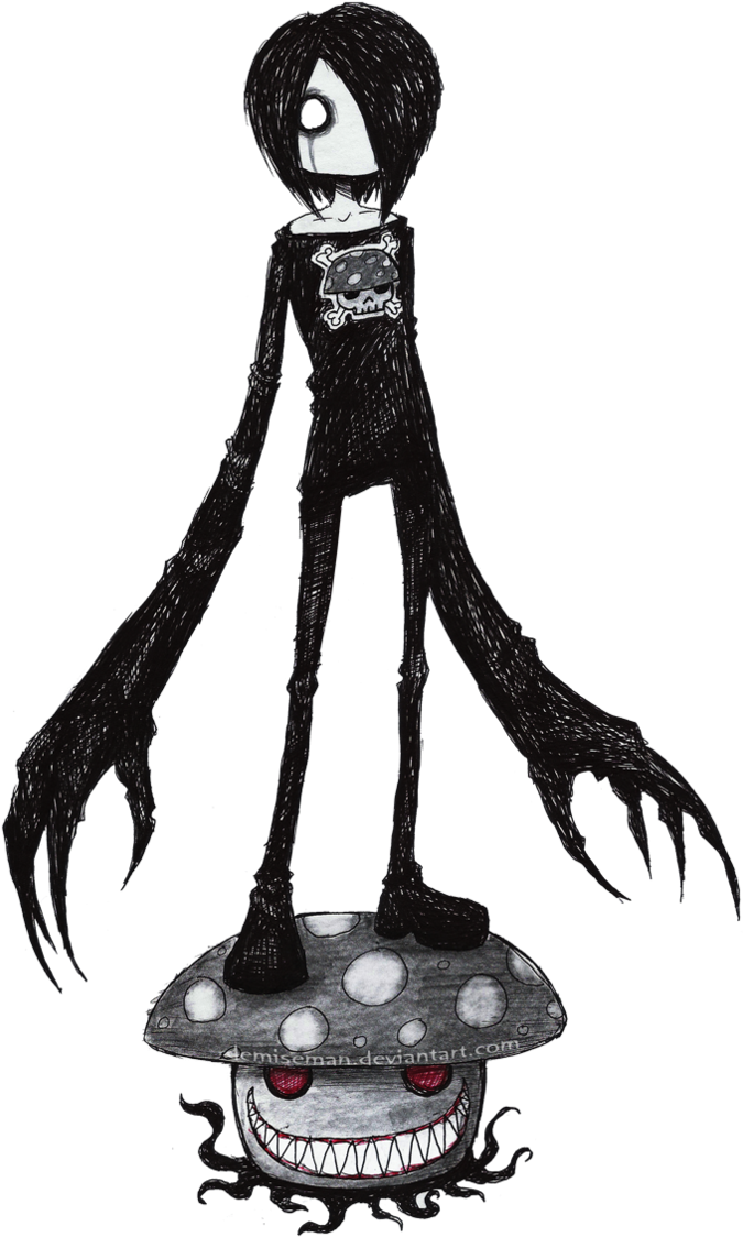 Demiseman Attempt To Draw Pinterest Creepy And - Demiseman Emo Drawing (700x1142)