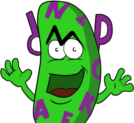 Lets Try This Sentence Above - Cartoon (800x475)