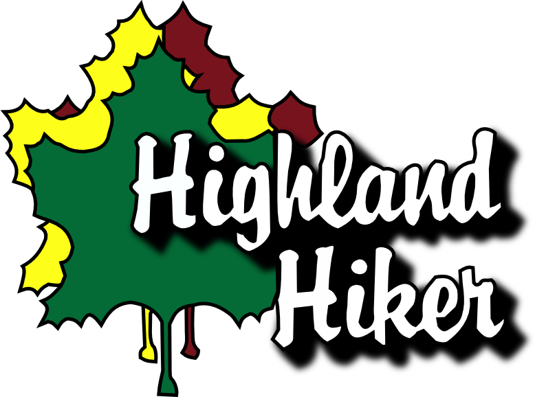 Clipart Mountains Waterfall - Highland Hiker (778x578)