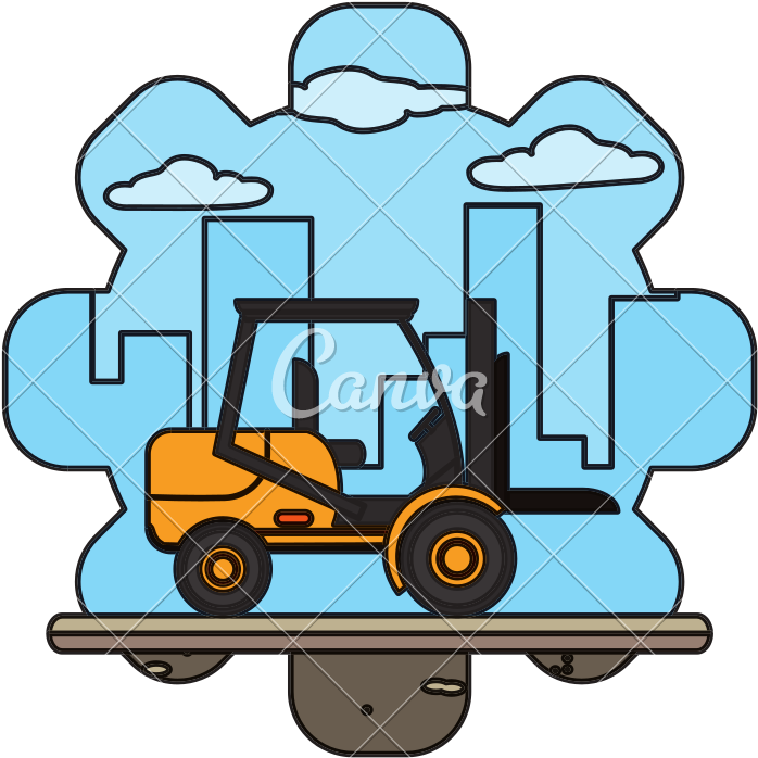 Color Industry Forklift Equipment Construction Service - Heavy Equipment (800x800)