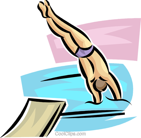 Diver Royalty Free Vector Clip Art Illustration - Illustration (480x471)
