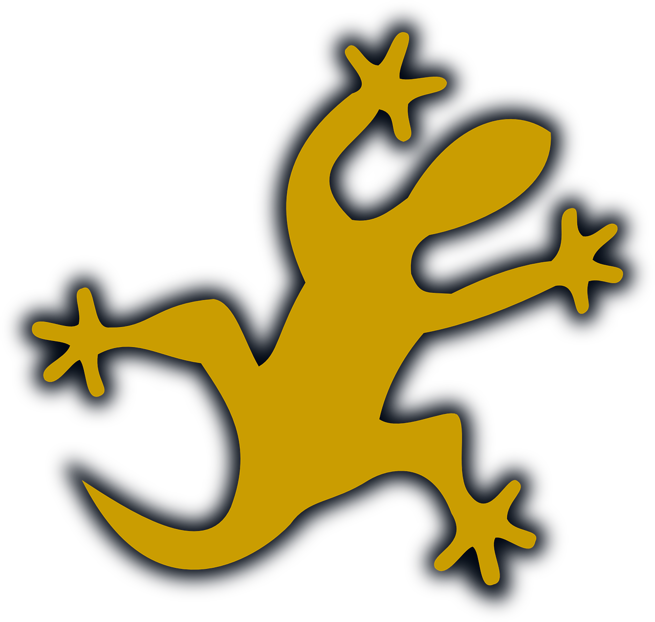 Lizard, Iguana, Reptile, Animal, Silhouette - Lizard (1280x1217)