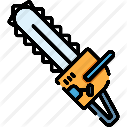 Chainsaw Free Icon - Chainsaw (512x512)