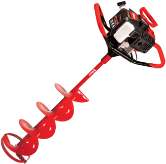 Eskimo Reliable Ice Fishing Shelters Augers & Gear - Eskimo Mako M43 8-inch Power Ice Auger Sku: M43q8 With (350x350)