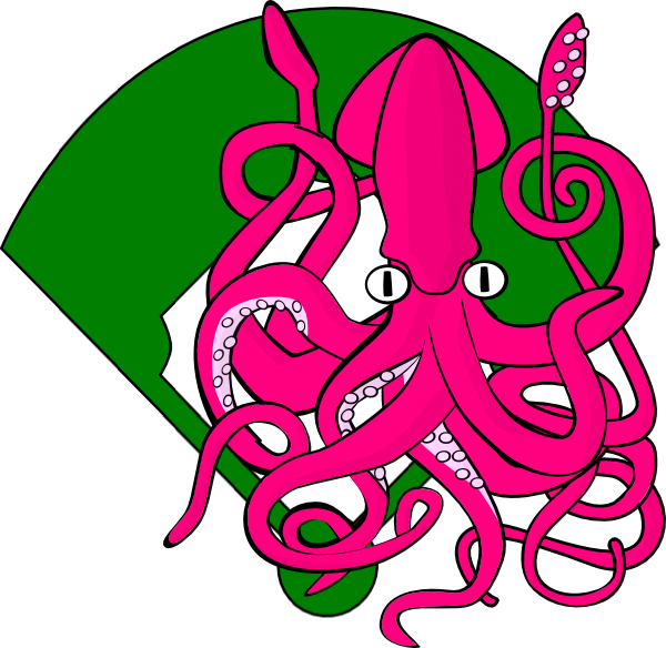 Squid Coloring Pages (600x584)