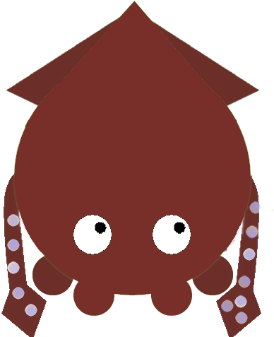 Giant Squid V2 - Mope Io Giant Squid (500x500)