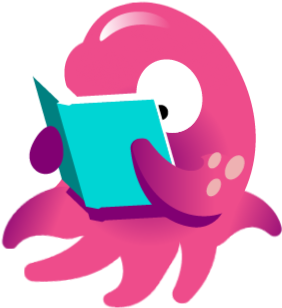 Animated Sticker Reading - Gif (408x408)