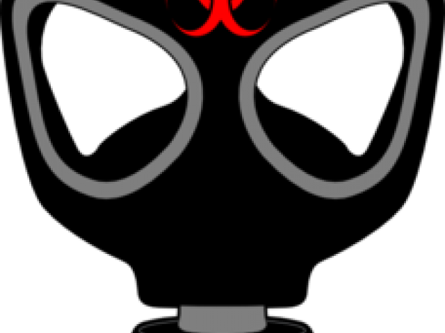 Gas Mask Clipart Biohazard - Gas Mask (640x480)