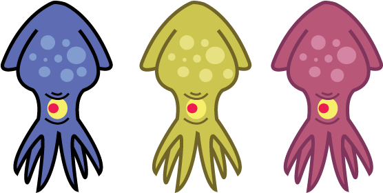 Squid Clipart Transparent - Mlp Squid (613x281)