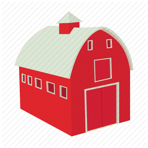 Png Freeuse Download Agriculture Clipart Farmhouse - Farm House Cartoon Png (512x512)