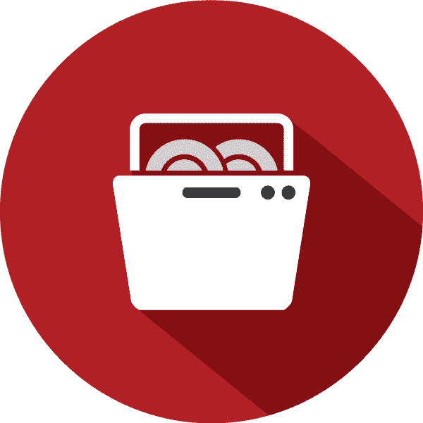Dishwasher - Youtube Icon Png Circle (600x600)