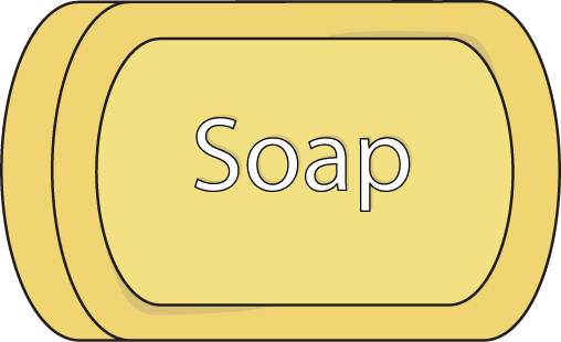 Bar Of Soap Clip Art - Bar Of Soap Clip Art (508x310)