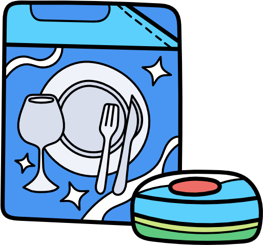 Dishwasher Free Icon - Dishwasher Free Icon (512x512)