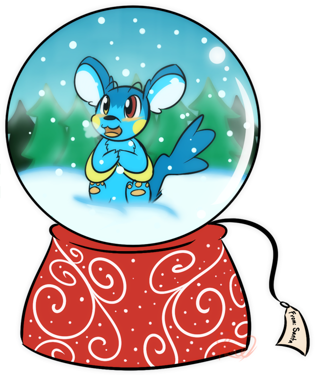 Snowglobe Commission Emolg - Handebol (630x750)