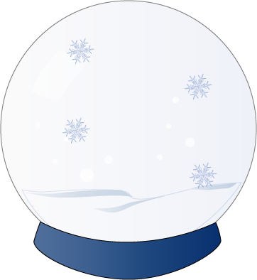 Globe Clipart, Holiday Wallpaper, Christmas Clipart, - Snow Globe Clip Art (362x394)