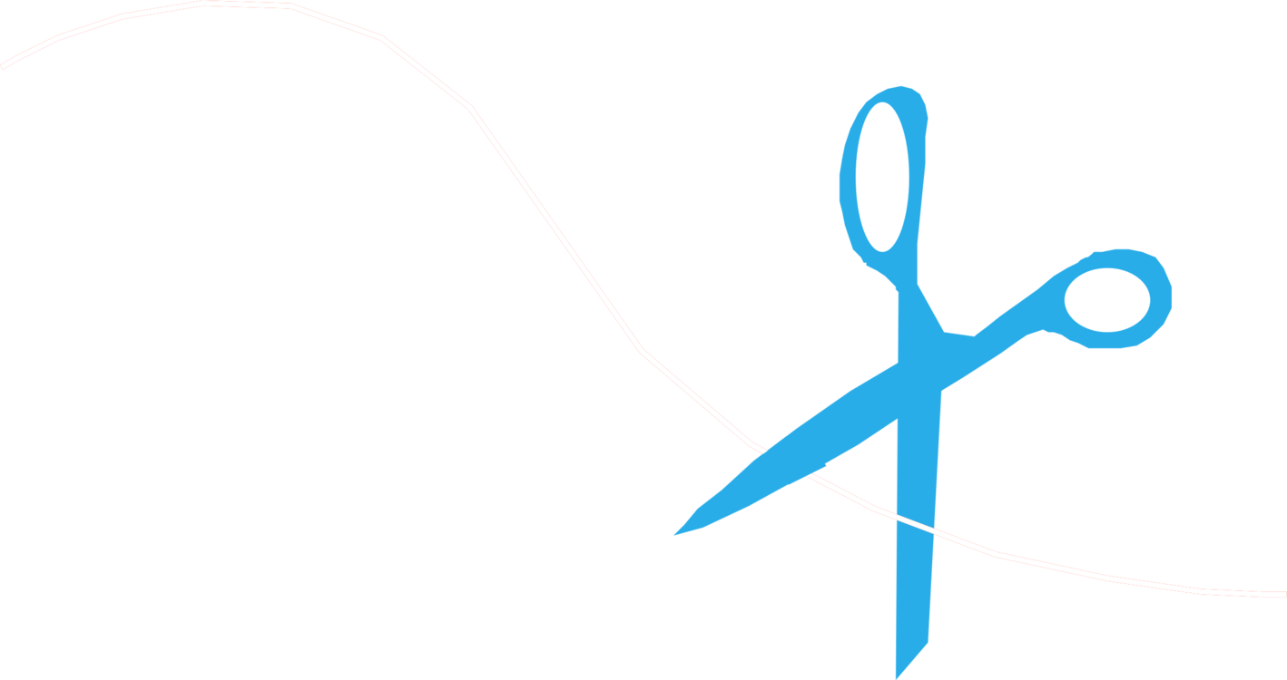 Thread Yarn Computer Icons Scissors Hand-sewing Needles - Tesoura E Carretel De Linha Desenho Em Png (1418x750)