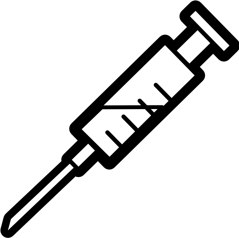 Drawing Needles Syrinx - Syringe Clip Art (999x999)