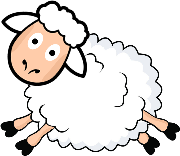Banner Transparent Stock Cartoons Vector Sheep - Natural Wool Dryer Balls (6) Xl Size - (640x640)