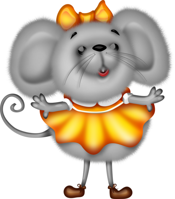 Clipart Rat Country Mouse - Mysz Rysunek Png (600x683)