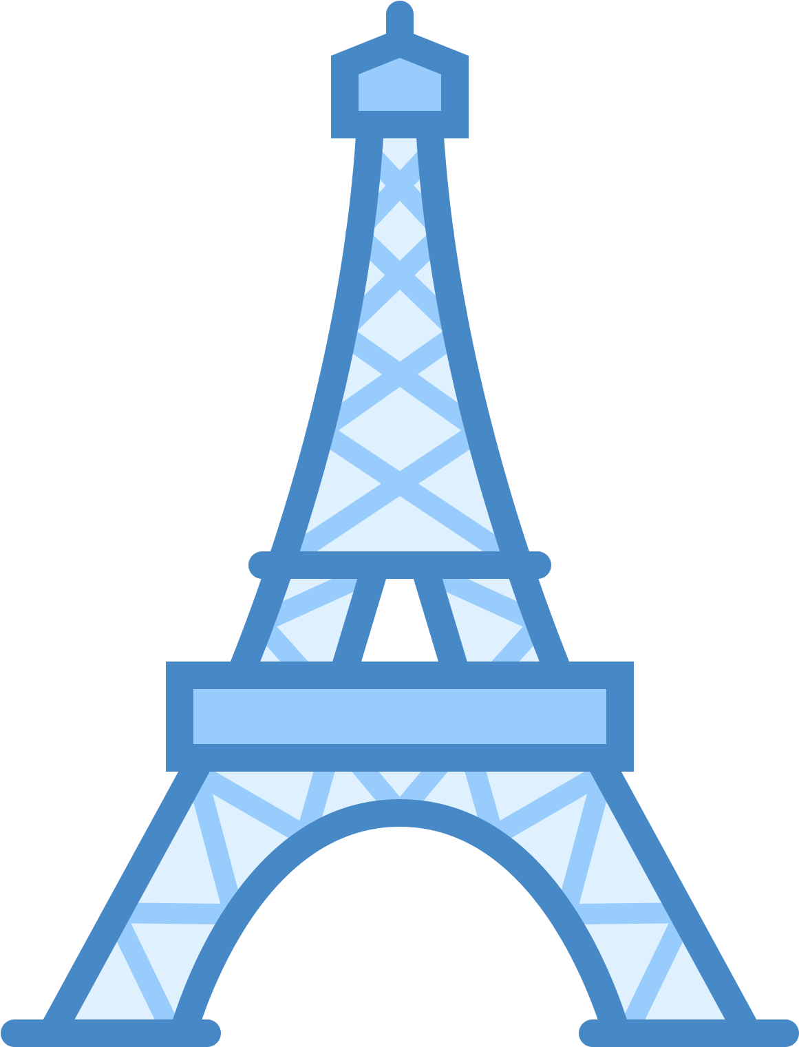 Cute Eiffel Images - Eiffel Tower Icon Png (1600x1600)