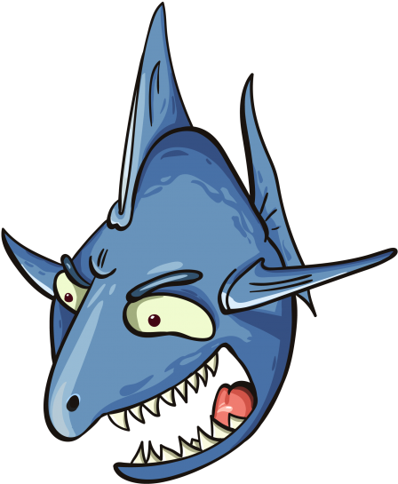 Animated Shark - Sheep (505x650)