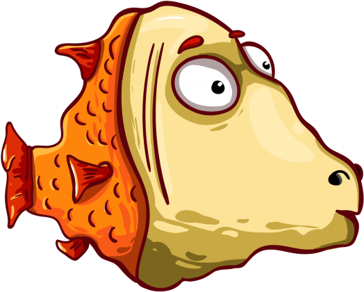 Cartoon Red Crucian - Sheep (650x483)