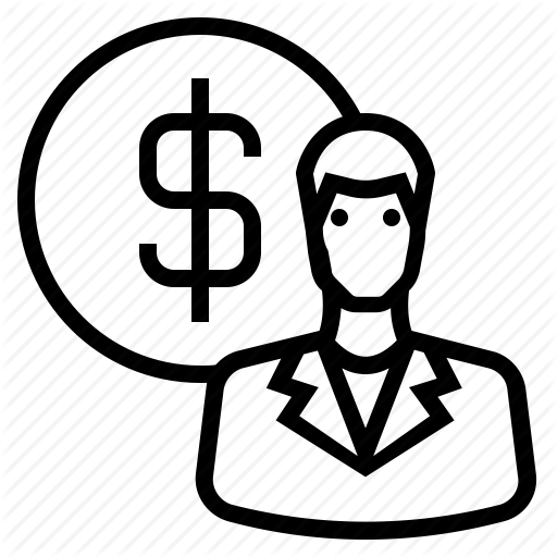 Free Banker Clipart Investor - Business Drawing Png (512x512)