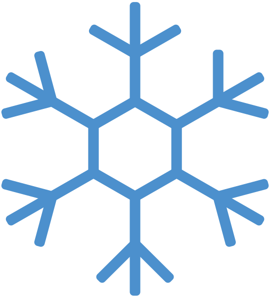 Vector Royalty Free Stock 1 2 3 4 5 Clipart - Winter Icon Png (546x600)
