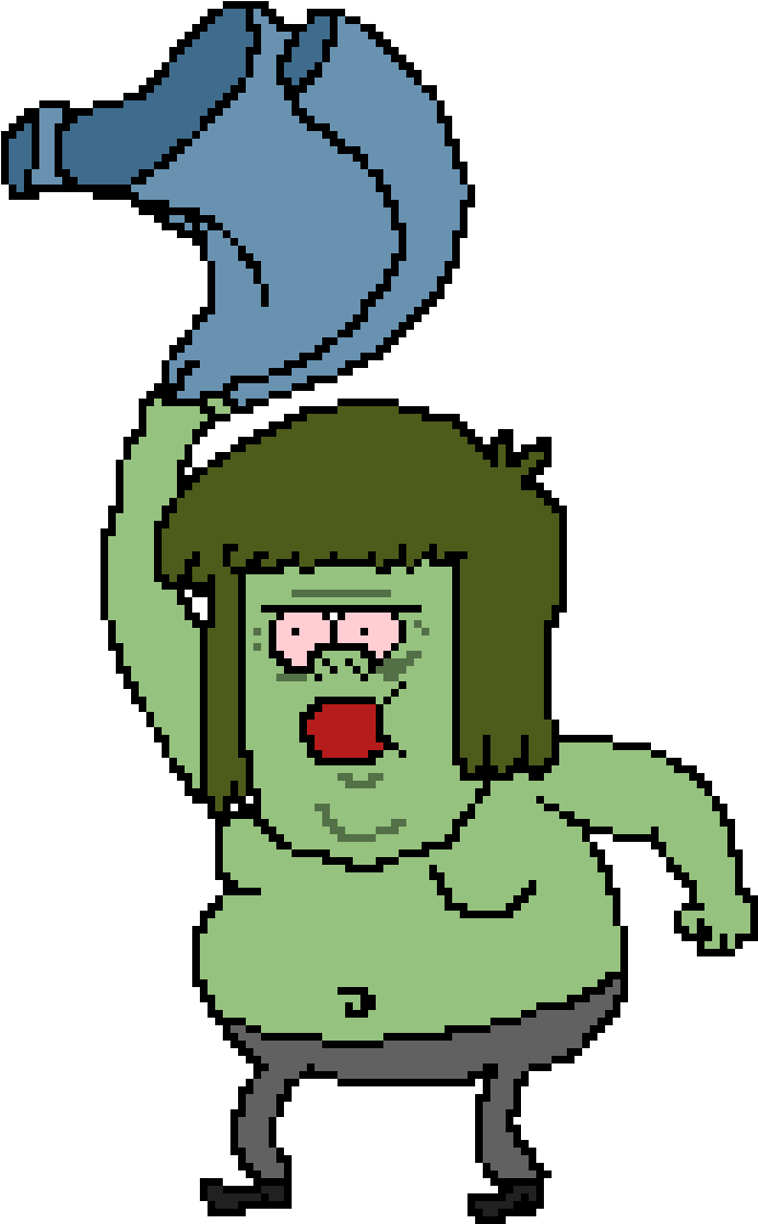 Muscle Man Regular Show Png - Regular Show Muscle Man (700x1120)