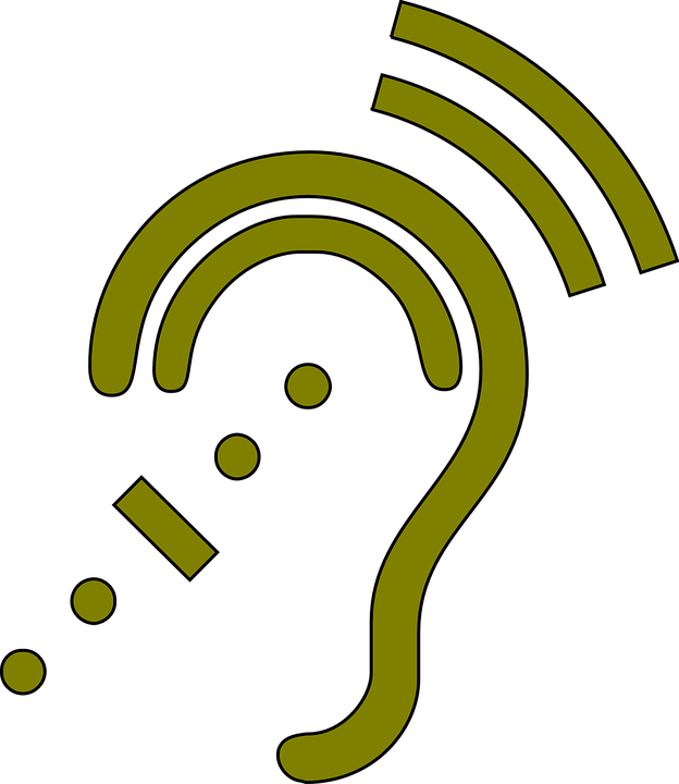 Accessibility In By Blieske Colorblindness - Deaf Technology Clipart (624x720)