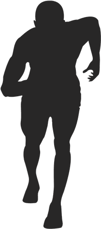 Athlete Running Silhouette - Marathon Training Journal: For Planning Day By Day, (512x512)