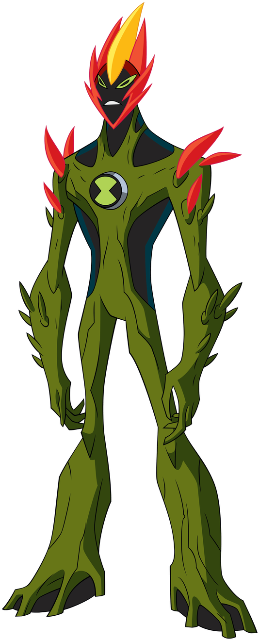 Swampfire 4 By Piper12345a - Ben 10 Alien Swampfire (586x1363)