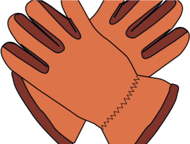 Gloves Clipart Brown - Clip Art Gloves (640x480)