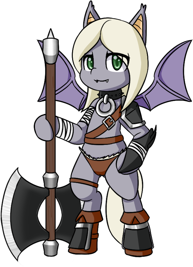 Rice, Axe, Bat Pony, Battle Axe, Berserker, Bipedal, - Rice, Axe, Bat Pony, Battle Axe, Berserker, Bipedal, (750x1000)