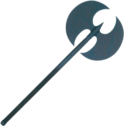 Double Headed War Axe - Battle Axe (415x415)