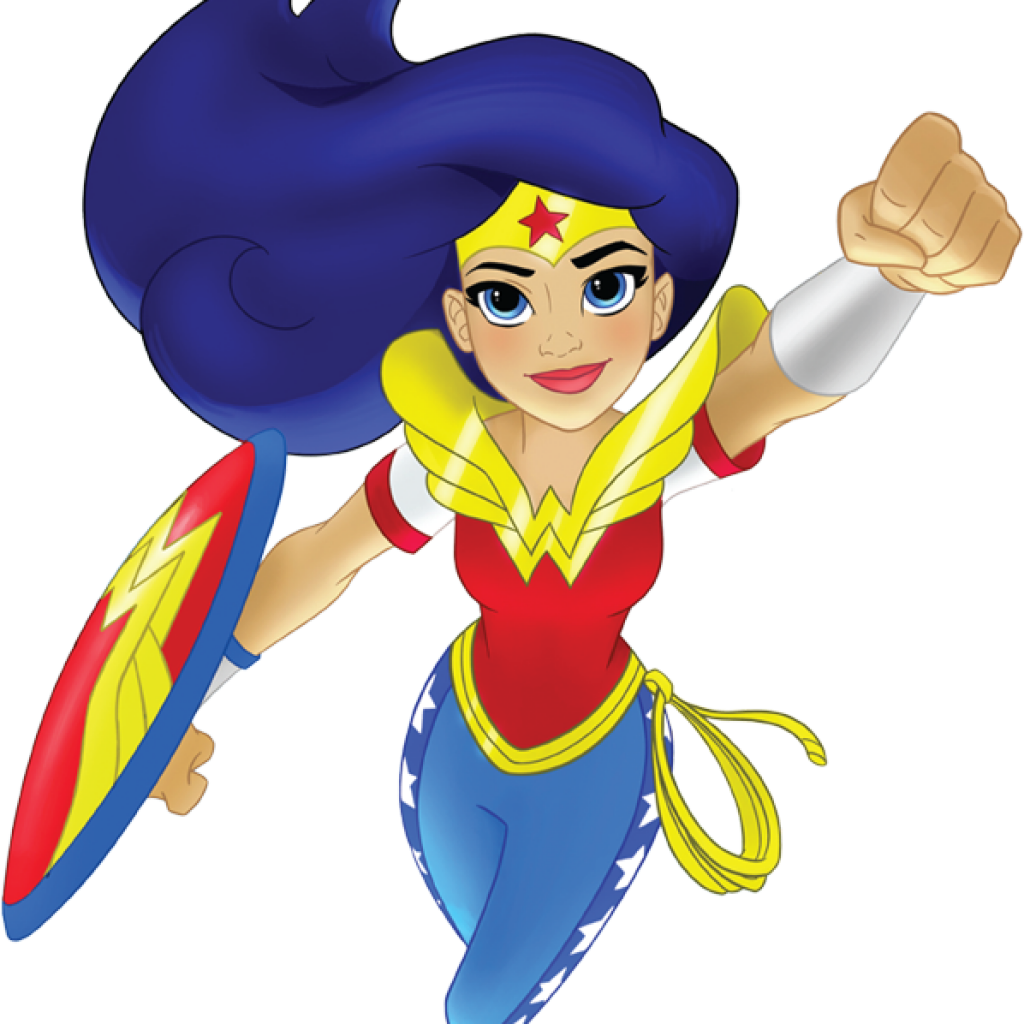 Wonder Woman Clipart Wonder Woman Clipart Wonder Woman - Hero Of The Month! (dc Super Hero Girls) (1024x1024)