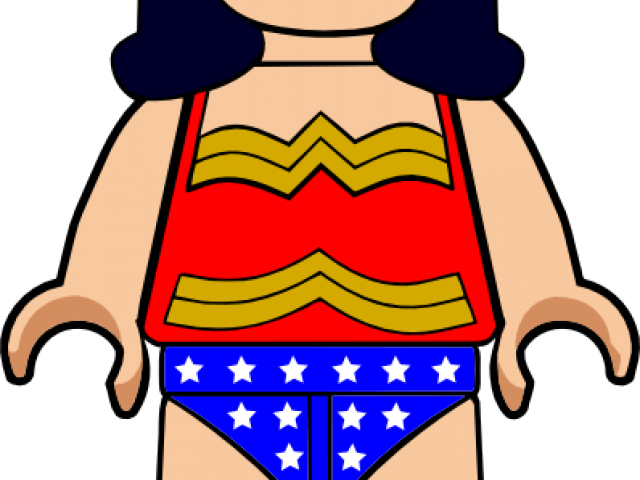 Wonder Woman Clipart Lego Birthday - Lego Wonder Woman Clipart (640x480)