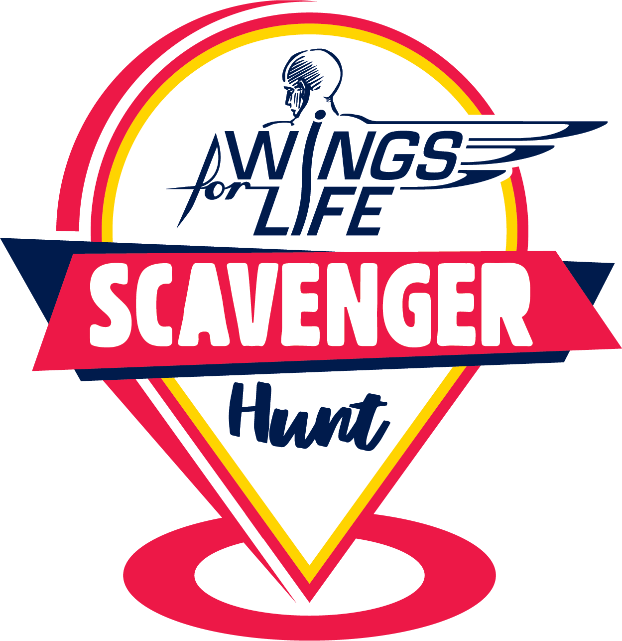 Wings For Life Usa, Spinal Cord Research Inc - Wings For Life (1249x1286)