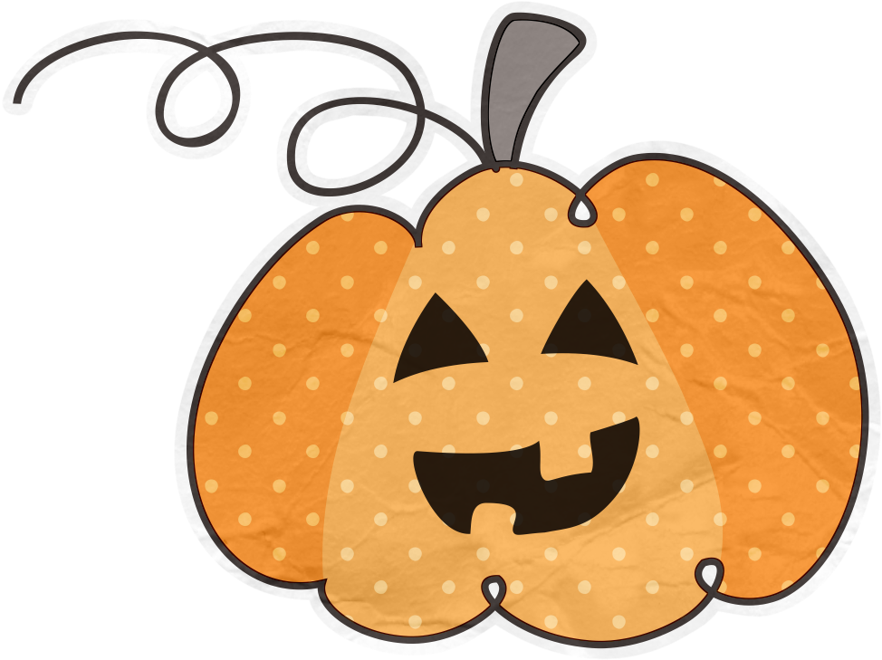 Clip Art - Pumpkin (990x738)