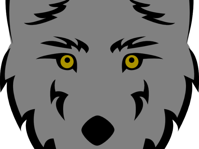 Game Of Thrones Clipart - Simple Wolf Head Drawing (640x480)