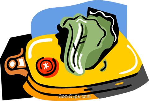 Salad Royalty Free Vector Clip Art Illustration - Salad Royalty Free Vector Clip Art Illustration (480x328)