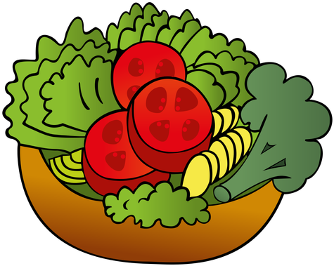 Salad Clipart Transparent - Salad Clipart Transparent (512x512)