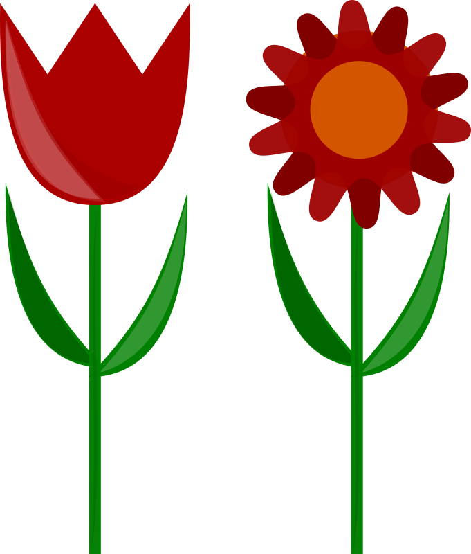 Drawing Flower Paper Computer Programming Sticker - Flowers With Stem Clipart (681x800)