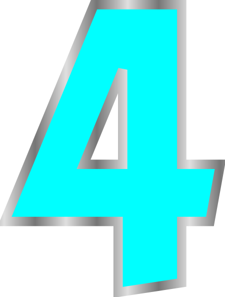 Popular Images - Animasi Angka 4 Png (450x592)